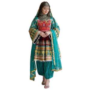 Robes Afghanes Personnalisées avec Logo, Faible MOQ, pour Mariage, Respirantes, Décontractées, Style Kuchi, Robes de Soirée Longues, Collection 2026 - Product Image 1