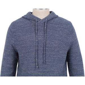 Sudadera con Capucha de Lana Merino para Hombre, Personalizada, con Estampado Tejido, Manga Larga, con Forro, Transpirable, Ecológica, para Otoño - Product Image 4