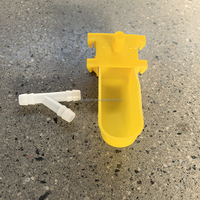 Cage d'élevage de cailles en plastique durable, anti-corrosion, peu encombrante, pour la ponte des œufs de cailles en élevage avicole HJ-QC400B