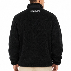 Men's Sherpa <b>Fleece</b> <b>Jacket</b> Full Zip Sherpa <b>Lining</b> Embroidered Logo Casual Winter Wear Breathable Fabric Comfortable Wear Quality - Product Image 2