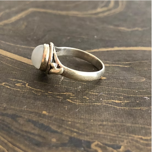 Designer 925 Silver <b>Moonstone</b> Gemstone <b>Ring</b> Classic Unisex Fine Jewelry for Everyday Wear - Wedding & Parties Gifts Jewelry - Product Image 3