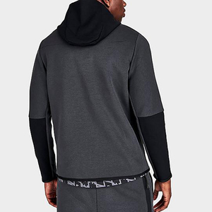 Fabricante Personalizado Suministra Sudaderas con Capucha de Algodón y Forro Polar para Hombre, con Cierre de Cremallera de un Cuarto, Grosor Superior, 300g, Transpirables, Lotes Internacionales al por Mayor - Product Image 6