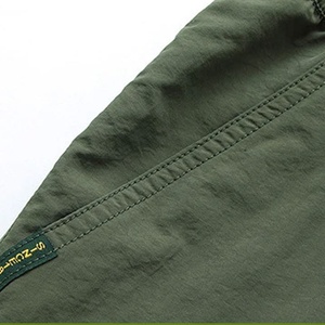 กางเกงคาร์โก้ผู้ชายสุดเทรนดี้ ดีไซน์เองได้ หลายกระเป๋า สไตล์ลำลองรักษ์โลก สำหรับใส่เที่ยวข้างนอก ลุคสตรีทแวร์ ผ้าวอช - Product Image 4