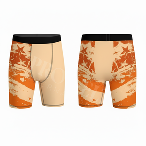 100% Polyester High Quality Sportswear MMA Clothing Compression Shorts OEM ODM Custom Own Design Sublimation Boxing Shorts - Product Image 5