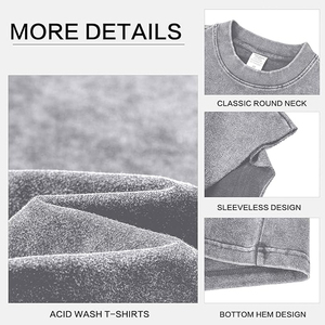 LETSEE Camisetas sin Mangas para Hombre, 100% Algodón, Camisetas Deportivas Transpirables para Gimnasio, Correr y Uso Casual - Product Image 5