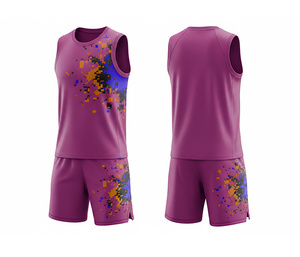 Tenue de sport de basketball, uniforme personnalisé entièrement sublimé, maillot et short, vêtements de sport d'équipe pour hommes, femmes et jeunes - Product Image 6