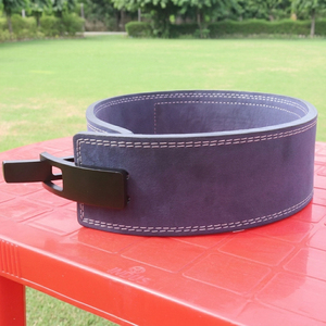 Custom Logo Lever Buckle <b>Weight</b> Lifting Belt Gym Fitness <b>Training</b> High Quality Powerlifting Belt Adjustable Workout Belt OEM - Product Image 5