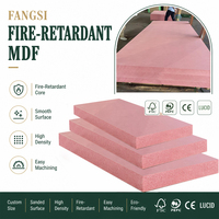 Panneau de fibres à densité moyenne imperméable, résistant à l'humidité et au feu, 2440X1220X12MM 15MM 18MM, haute densité 740KGS, panneau MDF