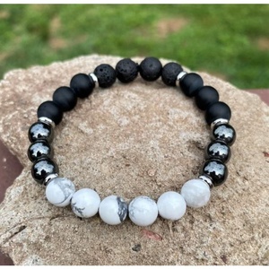 Unisex High Quality 7 Chakra Multi-Beaded <b>Bracelet</b> <b>Elastic</b> Gemstone Natural Crystal for Fashion Gift Business - Product Image 3