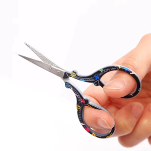 Ciseaux à motifs personnalisés, couleurs vintage sur mesure, en acier inoxydable, ciseaux classiques, vente en gros, ciseaux à broder en vrac - Product Image 2