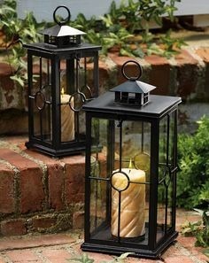 Farolillo Metálico Decorativo con Luz de Vela, Ecológico, Decoración Interior, Forma Cuadrada, Buena Calidad, Uso para Adultos, Ramadán, Portátil, M F - Product Image 3