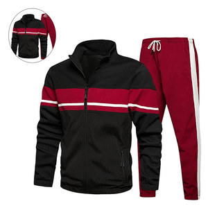 Highest Demanding Long Sleeve Lightweight Fleece Pullover Hoodie Sweatpants <b>Sets</b> Custom Logo Printing 2 Piece Hooded Tracksuit - Product Image 1