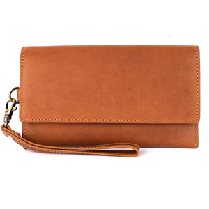 Monedero de Cuero de la Mejor Calidad para Mujer, con Material Duradero y Cierre de Botón Seguro, Disponible para la Venta - Product Image 2