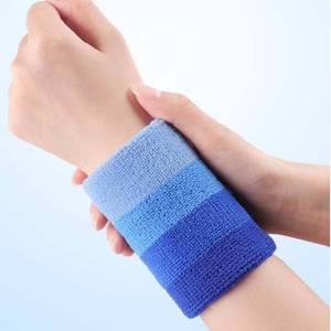 Bandeaux anti-transpiration pour poignets, sportifs, pour hommes et femmes, fins, doux, absorbants, élastiques, respirants, en tissu éponge de coton - Product Image 2