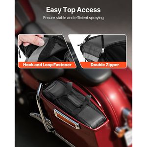 Organizer per Borse Laterali da Moto Harley Davidson Touring 1993-2022, Inserto da 18L in Pelle per Bagagli e Viaggi - Product Image 4