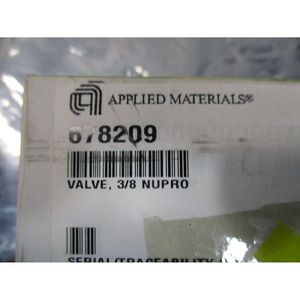 Válvula AMAT 678209, 3/8 NUPRO, 113111 - Equipo y Piezas de Semiconductores de Confianza de Global Legacy - Product Image 1