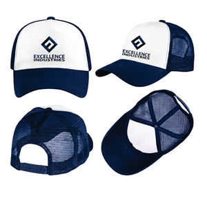 Casquette de camionneur en maille personnalisée avec logo brodé, casquette de baseball en maille délavée, casquettes de camionneur de haute qualité fabriquées au Pakistan - Product Image 1