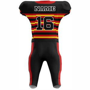 Uniformes de Fútbol Americano de Alto Rendimiento, Personalizables, con Acolchado Avanzado, Colores de Equipo Vibrantes, Duraderos y Transpirables - Product Image 3