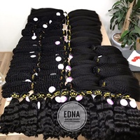 Vente en gros d'extensions de kératine humaine Microlink I tips cheveux vierges bruts Micro links Afro Kinky Straight I Tip Extensions de cheveux