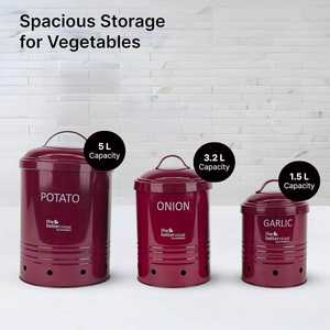 Boîte de rangement de cuisine en métal design, ensemble de boîtes en fer pour cuisine, boîtes au design unique - Product Image 6