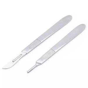 Lame de scalpel chirurgical en acier inoxydable, manuelle, pour chirurgie générale, instrument certifié CE classe I - Product Image 2