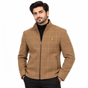 Winter <b>Clothing</b> Suitable For Casual Wear Travel Walking Men Winter Wool Jacket Premium <b>Warm</b> Wool Material Stylish Comfortable - Product Image 1