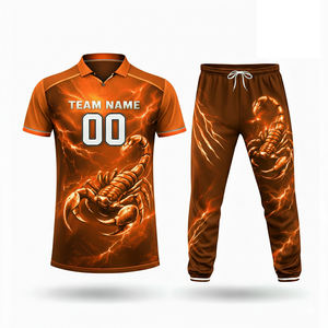 Uniforme de cricket personnalisé professionnel avec logo en sublimation intégrale - Product Image 4