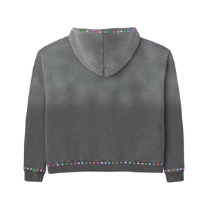 Nuestra fábrica OEM crea cada sudadera con capucha personalizada para hombre, 100% algodón, hecha en Pakistán con materiales de primera calidad. - Product Image 2
