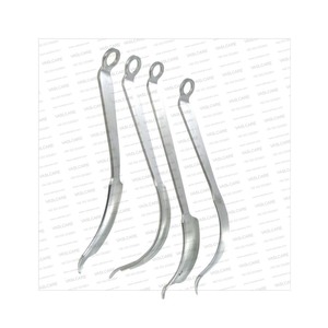 Ensemble d'opératoires orthopédiques manuels en acier inoxydable allemand certifié CE : Rétarateur de hanche et de genou, Râteau à os, Rétarateur Cobra, Rétarateur Hohmann - Product Image 2