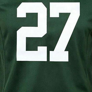 Camiseta de Fútbol Americano Personalizada Dorada de Manga Corta con Nombre y Número del Equipo Impresos para Hombre y Mujer - Product Image 6