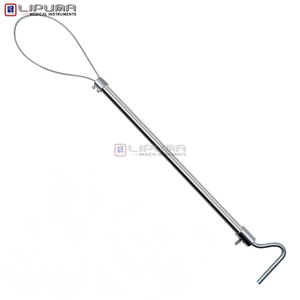 LIPUMA Outil de contention réglable pour porcs Modèle 40112 18 pouces, attrape-cochons robuste pour usage vétérinaire, gestion du bétail Classe II - Product Image 2