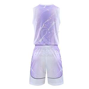 Vêtements de sport d'extérieur en polyester de haute qualité, meilleur design, uniforme de basketball personnalisé - Product Image 2
