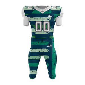 Uniforme de Fútbol Americano OEM de Alta Calidad, Uniforme de Fútbol Americano con Tela Tackle Twill, 100% Poliéster, Uniforme Profesional de Liga - Product Image 3