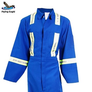 Combinaison de travail industrielle en coton durable, respirante et protectrice pour l'usine - Product Image 4