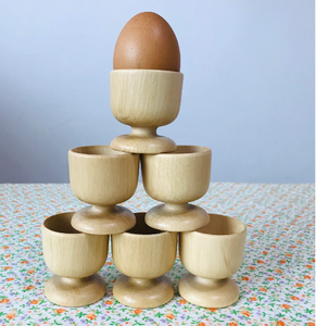 Porte-œufs en bois massif et naturel personnalisé pour la cuisine, résistant au lave-vaisselle, à prix abordable - Product Image 5