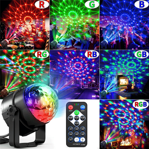 LED <b>DJ</b> Ball Strobe Disco <b>Party</b> Lights <b>Sound</b> Activated Bulb Dance Lamp Decoration - Product Image 3