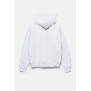 Sudadera con Capucha para Mujer, Color Rosa Claro, Cómoda, de Felpa, Perfecta para Invierno, de Algodón Orgánico Clásico, Color Rosa Deslavado, Corte Holgado y Relajado - Product Image 4