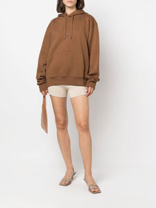 Sweat-shirt à capuche zippé pour homme, tricoté, doublé, à motif graphique minimaliste, imprimé simple, style streetwear décontracté, manches longues, tendance - Product Image 4