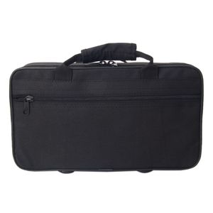 Custodia a tracolla quadrata nera portatile e leggera per clarinetto - Borse e custodie per strumenti - Product Image 1