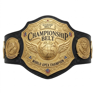 Ceinture de champion premium personnalisée OEM ODM, prix d'usine, finition de haute qualité, design durable pour les événements sportifs - Product Image 1