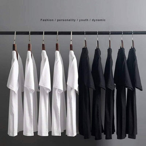 Camiseta de Hombre de Corte Regular, 100% Algodón, Manga Corta, Cuello Redondo, Color Sólido, Diseño Liso, Tejido Jersey, Largo Regular, Secado Rápido - Product Image 3