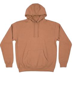 Sweat-shirt unisexe à capuche oversize, épaules tombantes, en molleton CVC lourd, coupe décontractée pour homme, poche kangourou, blanc - Product Image 1