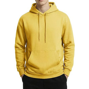 Mens Womens Casual Fleece Hoodie with Kangaroo Pocket Midweight Cotton Polyester Hooded Sweatshirt Custom Printing Embroidery - Product Image 4