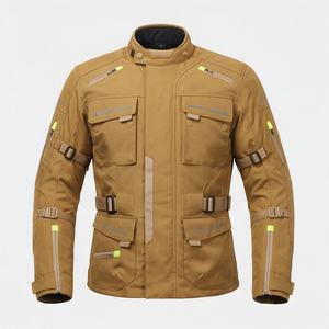 แจ็คเก็ตมอเตอร์ไซค์หนังวัวแท้พรีเมียมรุ่นใหม่ ทรงเข้ารูป สวมใส่สบาย มีไซส์พลัส สำหรับขี่ในฤดูหนาว สีสันปรับแต่งได้ - Product Image 1