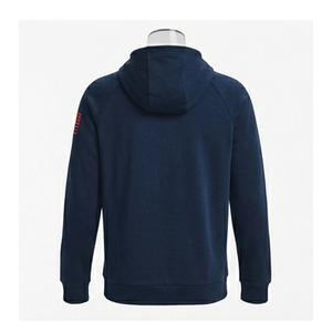 Sweat à capuche pour homme confortable pour un usage quotidien, en tissu polaire de coton, coupe décontractée, chaud, logo personnalisable, coupe-vent - Product Image 2