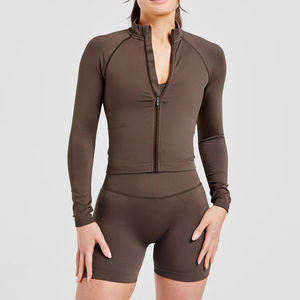 Conjuntos Deportivos de Yoga de 2 Piezas para Mujer, Diseño Sólido, Bra Deportivo y Leggings, Opciones de Tallas Grandes - Product Image 1