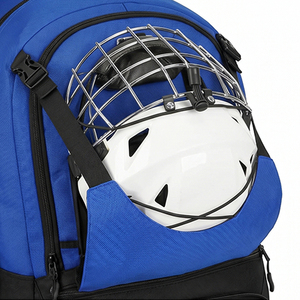 Wholesale Custom Large Capacity Lacrosse Bag With Polyester Lining Direct Manufacture Lightweight <b>Adjustable</b> <b>Strap</b> Lacrosse Bag - Product Image 4