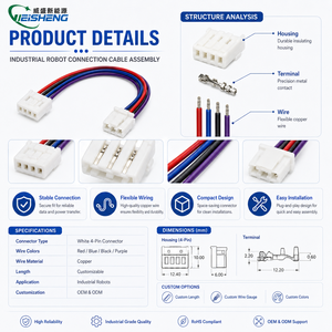 Molex <span class=keywords><strong>2</strong></span>.5mm Pitch KK 5-Pin Electronics 2510 Câble de connexion en cuivre pour assemblage de câbles de distributeurs électroniques - Product Image 3