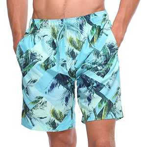 Shorts de sport pour hommes de haute qualité, imprimés par sublimation, séchage rapide, avec cordon de serrage, pour la course à pied, l'entraînement et la plage - Product Image 2