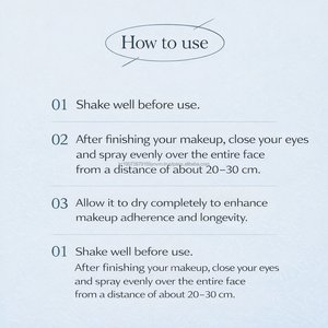 Fijador de Maquillaje K Beauty 50ml, Marca Privada Personalizada, Bruma Fijadora para una Piel Radiante - Product Image 3